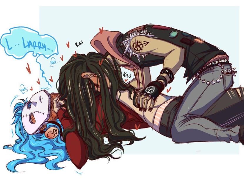 Larry Johnson and Sally Comics