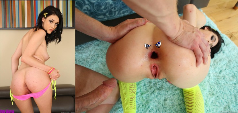 Ivy aura short haircut naked