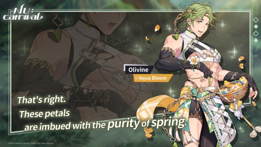 Olivine Nu Carnival Art