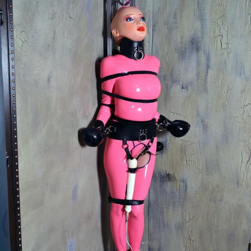 Latex Bondage doll BDSM