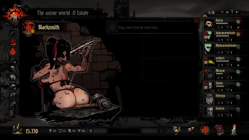 Naked characters Darkest Dungeon