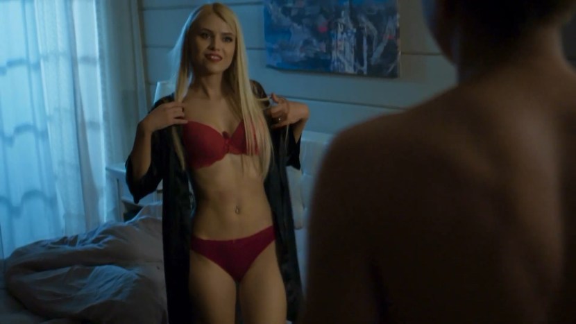 Valeria Fedorovich in a swimsuit