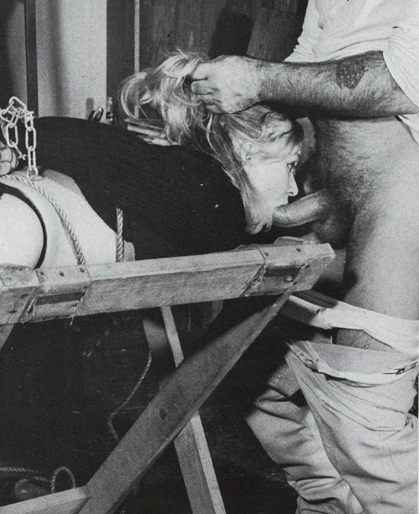 Erotic retro bondage