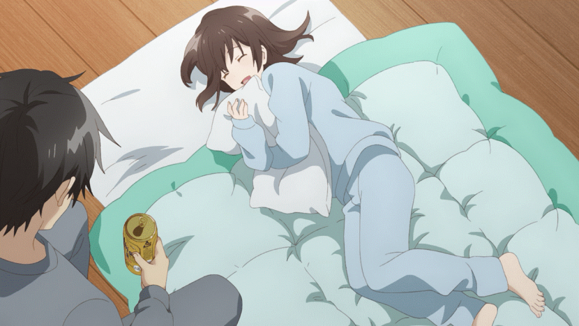 I shaved then brought home an anime high school student