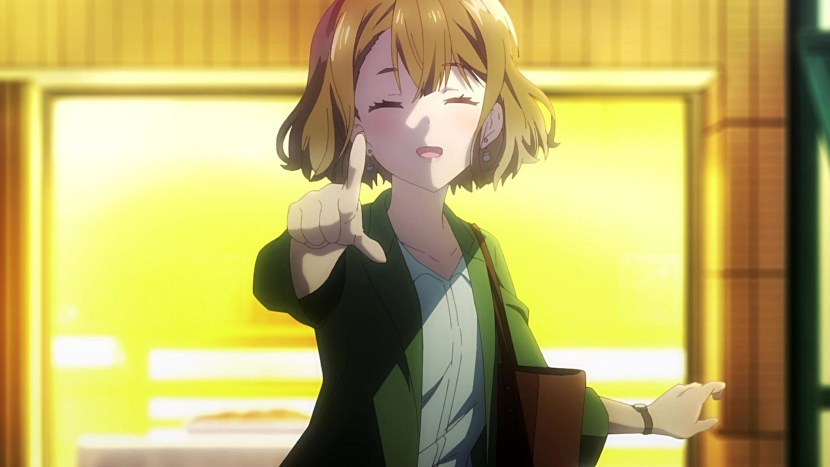 Anime sheltered a high school student