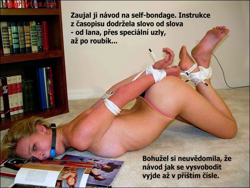 BDSM Selfbondage shackles