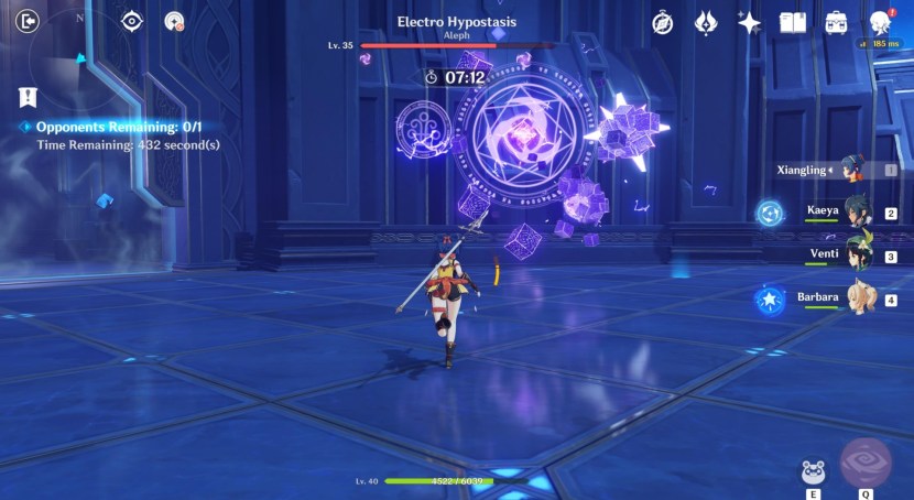 Electro hypostasis Genshin Impact