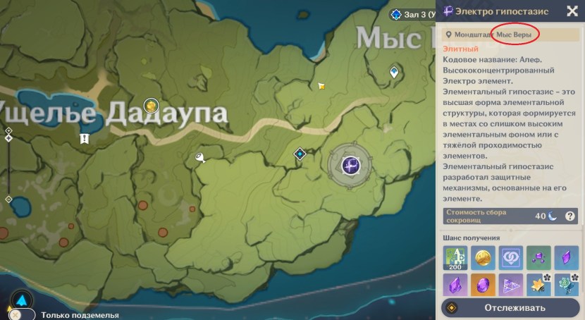 Statue of Inadzum levels