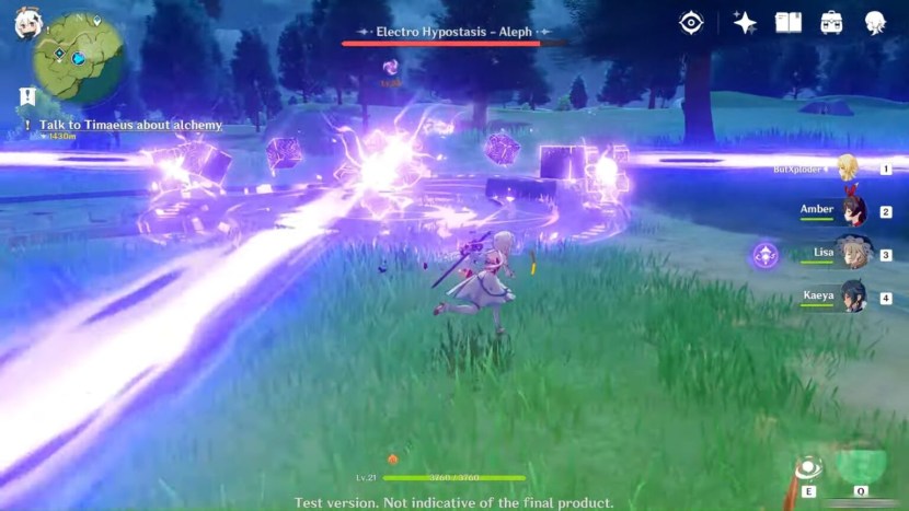 Genshin Impact Top command