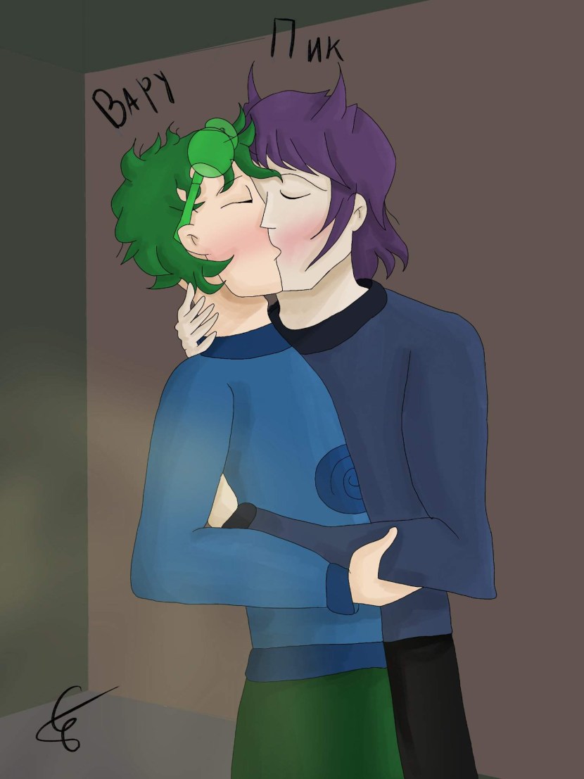 Anime two girls love