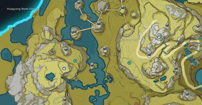 13 cards of the land of kings peak and Dante