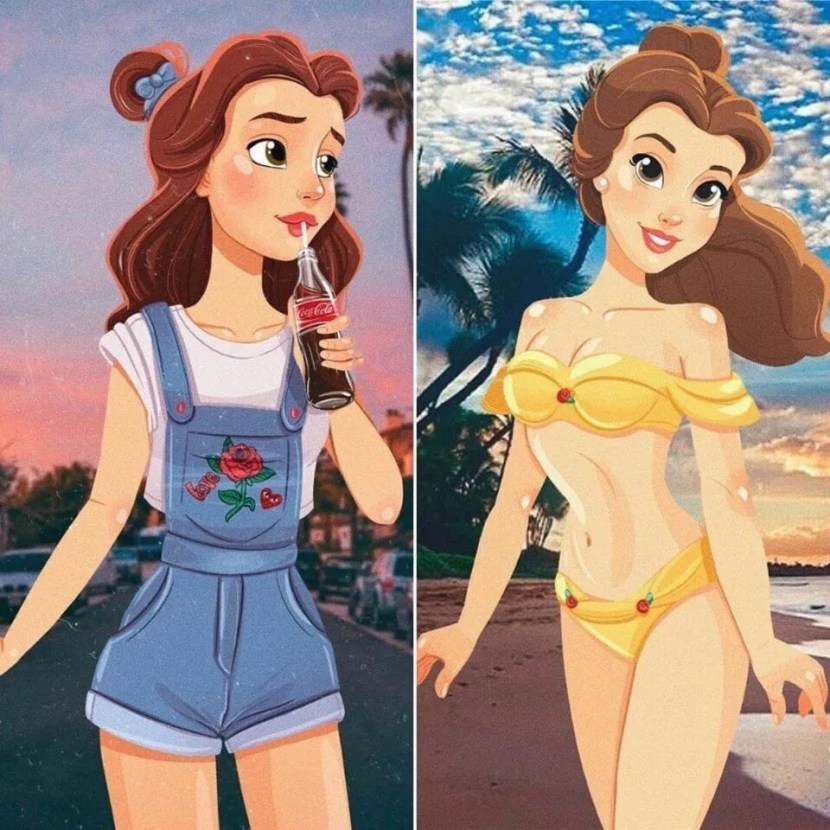Modern princesses Disney Bell