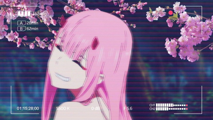 The background of the profile of anime