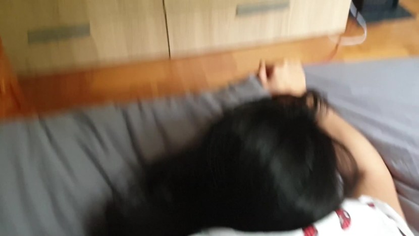 A beautiful Asian ends