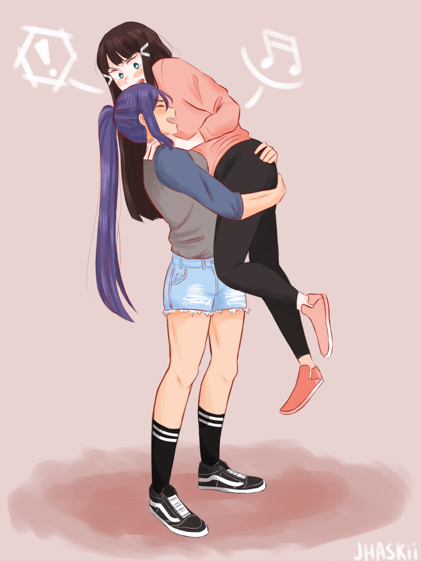 Lift and Carry Lesbian Amberteen Delutsma