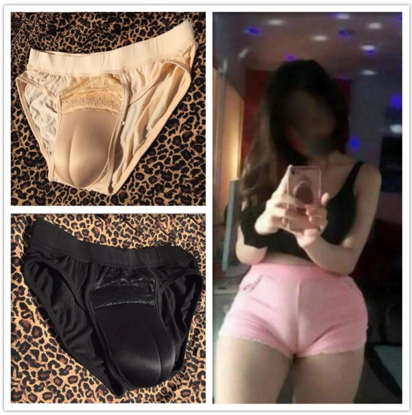 Trying erotic linen homemade