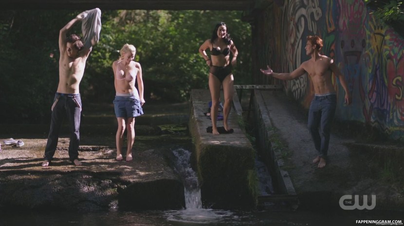 Monica Bellucci in underwear youth