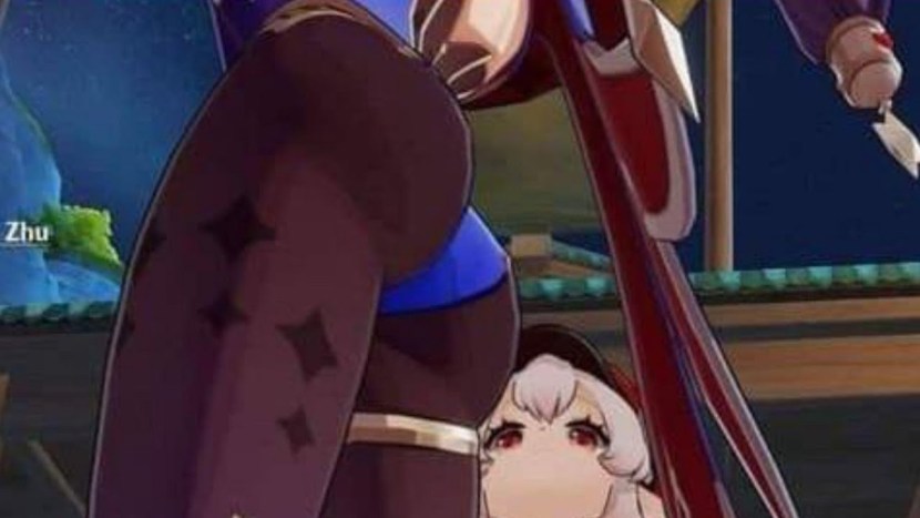 Naked Rosaria Genshin Impact