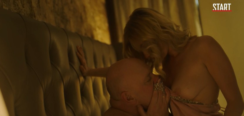 Linda Lapins naked in the series Rikosche