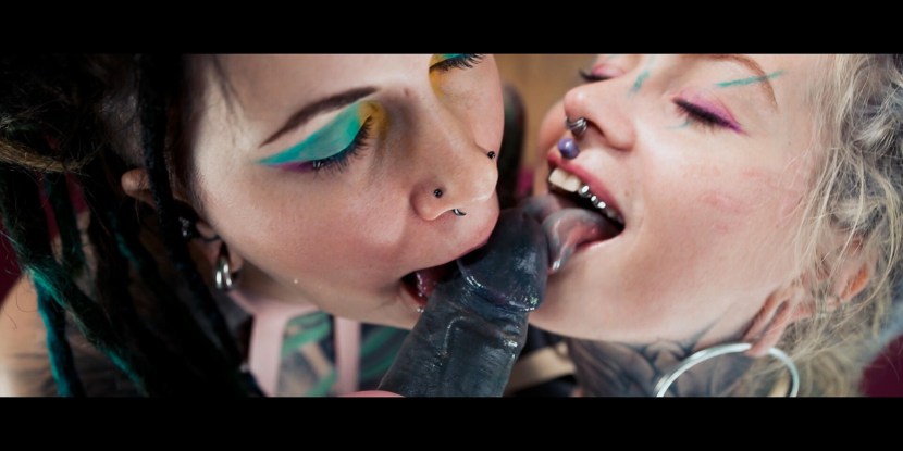 Fuck Kira Noir in the stockings of GIF