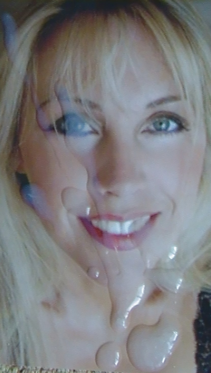Sandra Otterson cum on the face