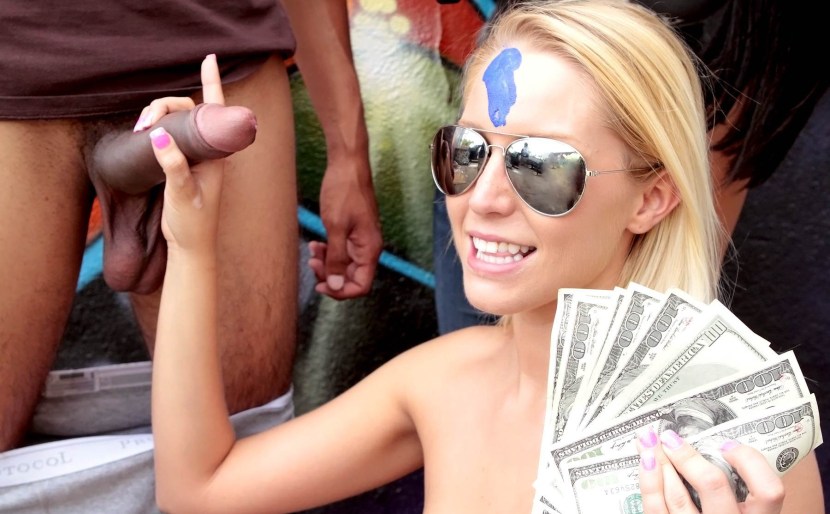 Married couple fuck for money