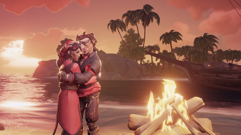 Beautiful characters created by players in Sea of Thieves