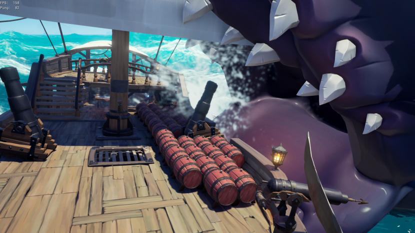 Fishing Sea of Thieves table