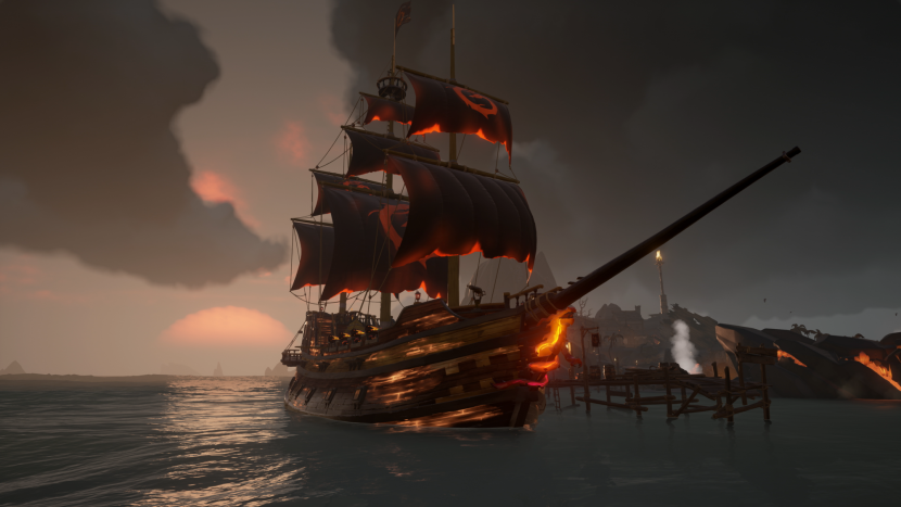 Sea of Thieves gloomy adventures