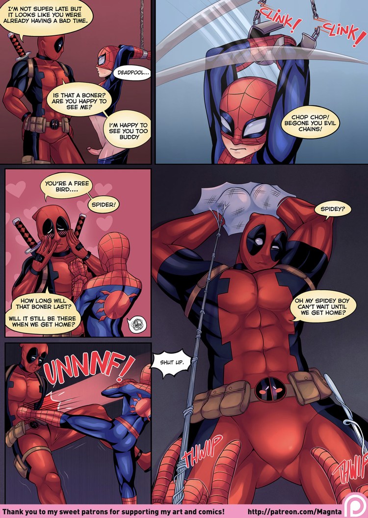 Chris Evans and Tom Holland XXX