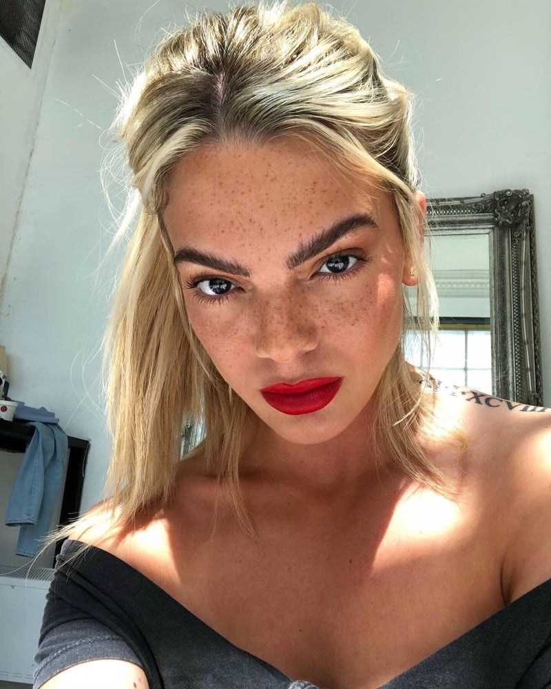 The German girl was planted by Lia Louise