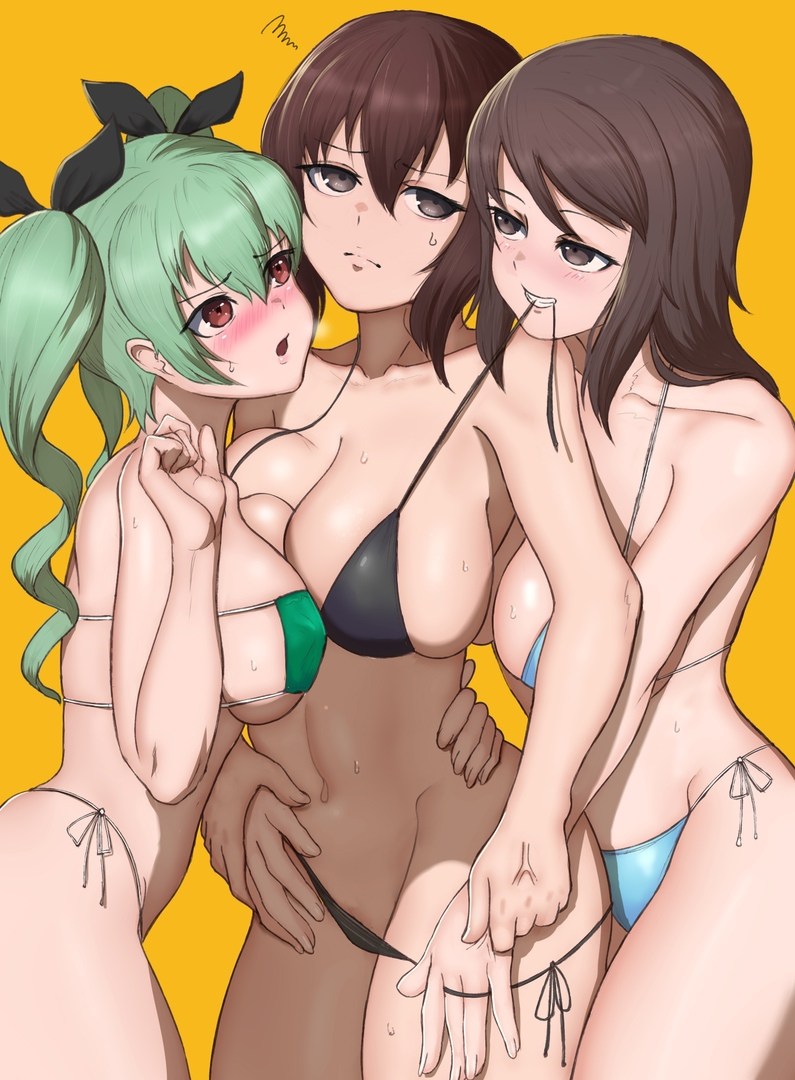 Girls und Panzer Mahenti Hentai Manga