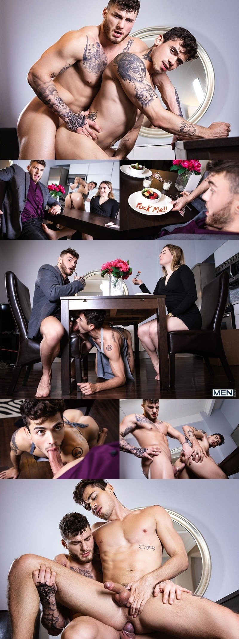 Naked Markie More with a big dick