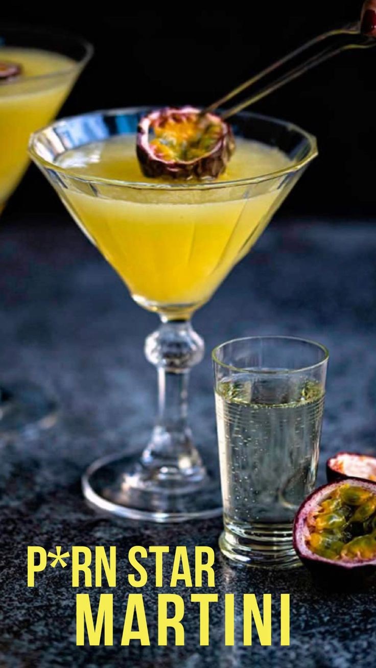 Martini Pornstar recipe