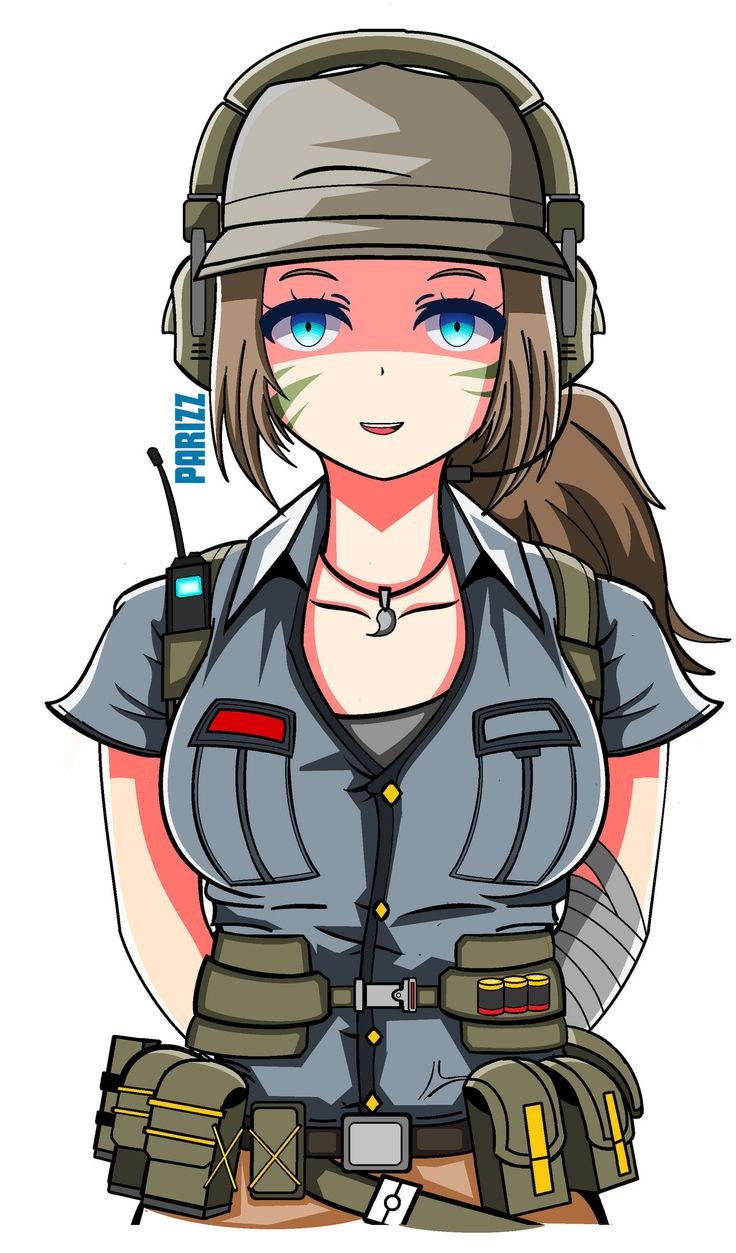 Anime Girls Call of Duty