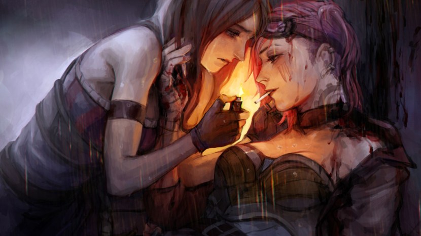 Vi and Caitlin Arkein
