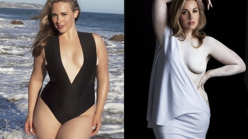 Denise Bido model Plus-Size nude