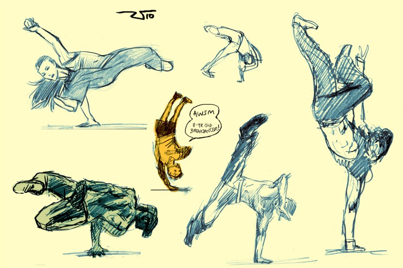 Draw Break Dance