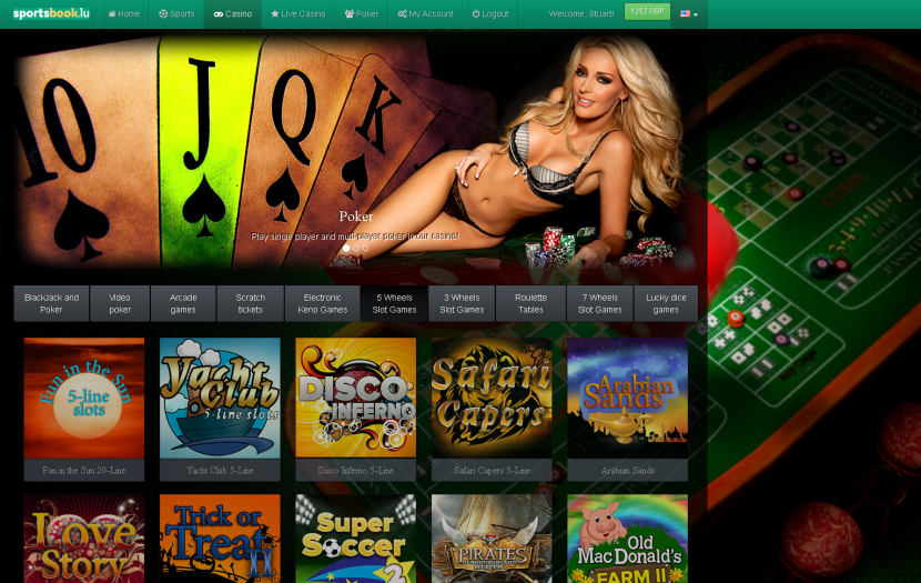 Internet casino game Lucky Shot
