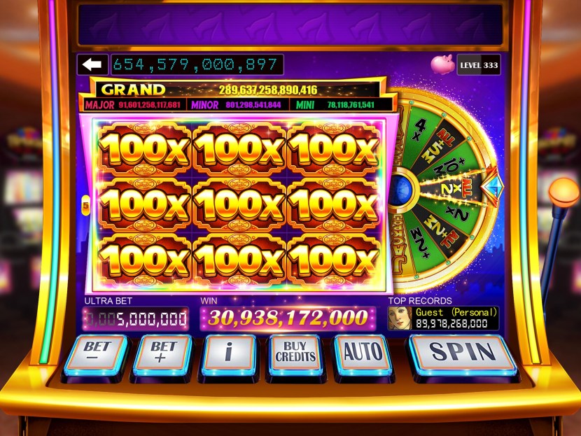 Girl for casino slots