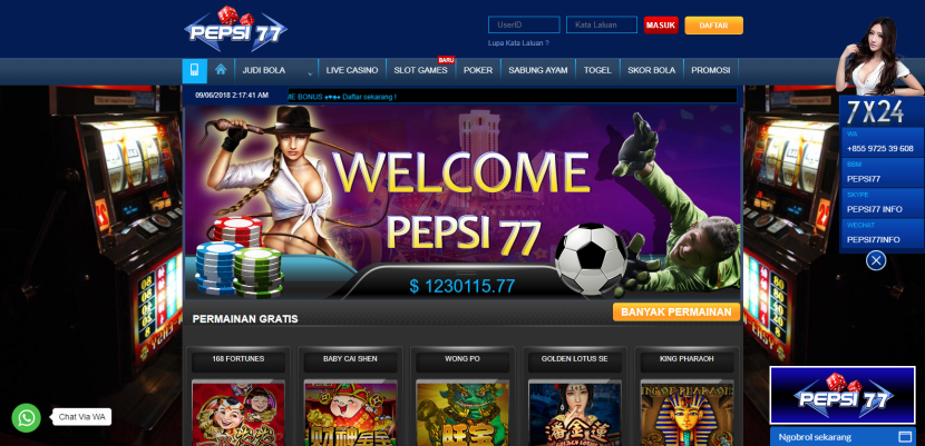 Game manager in casino