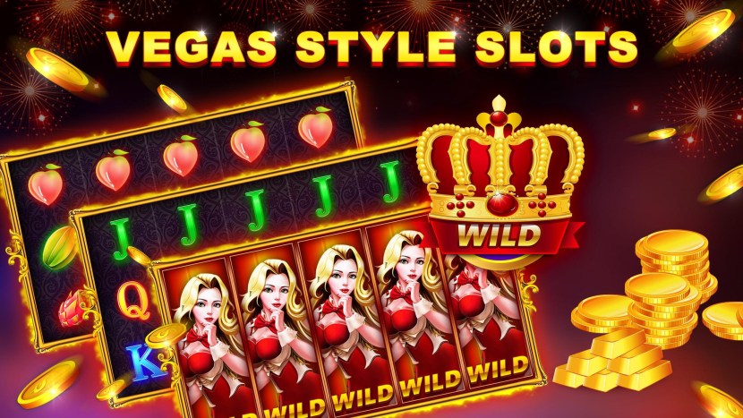 Girl for casino slots