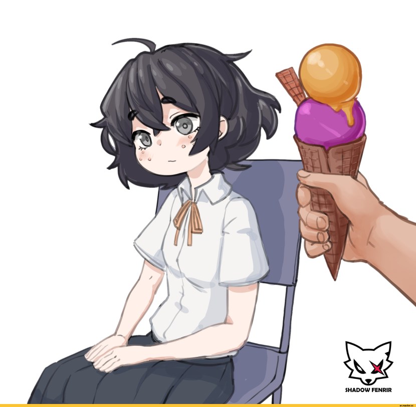 Anime comic about a blind girl