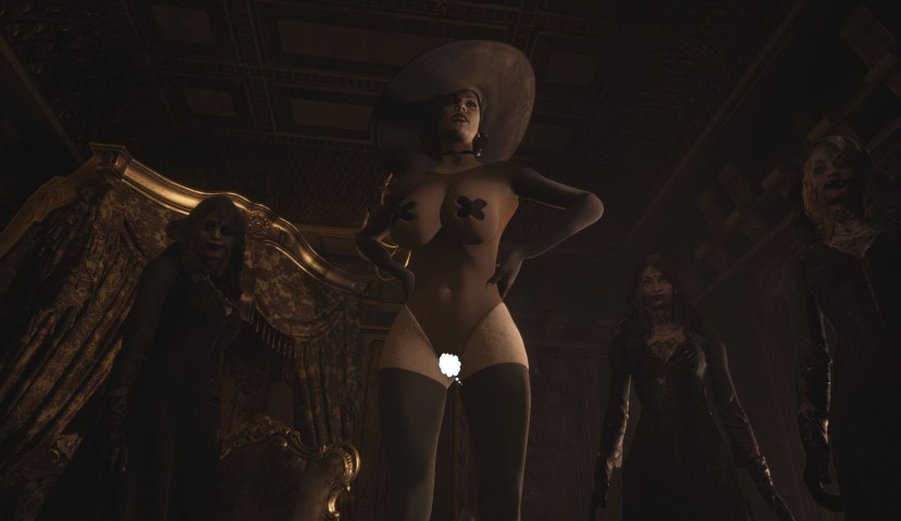 Resident Evil Village Lady Dimitrescu Futa