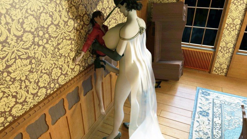 Lady Dimitrescu Futanari