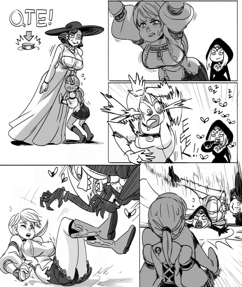 Resident Evil Village daughter Lady Dimitrescu Daniel