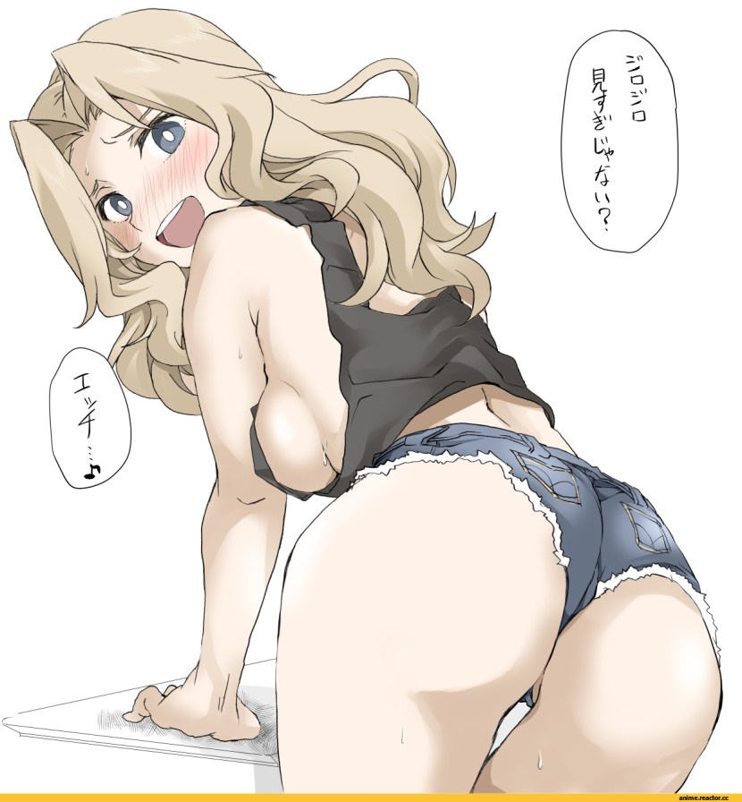 Kay Sanders Girls und Panzer Hentai