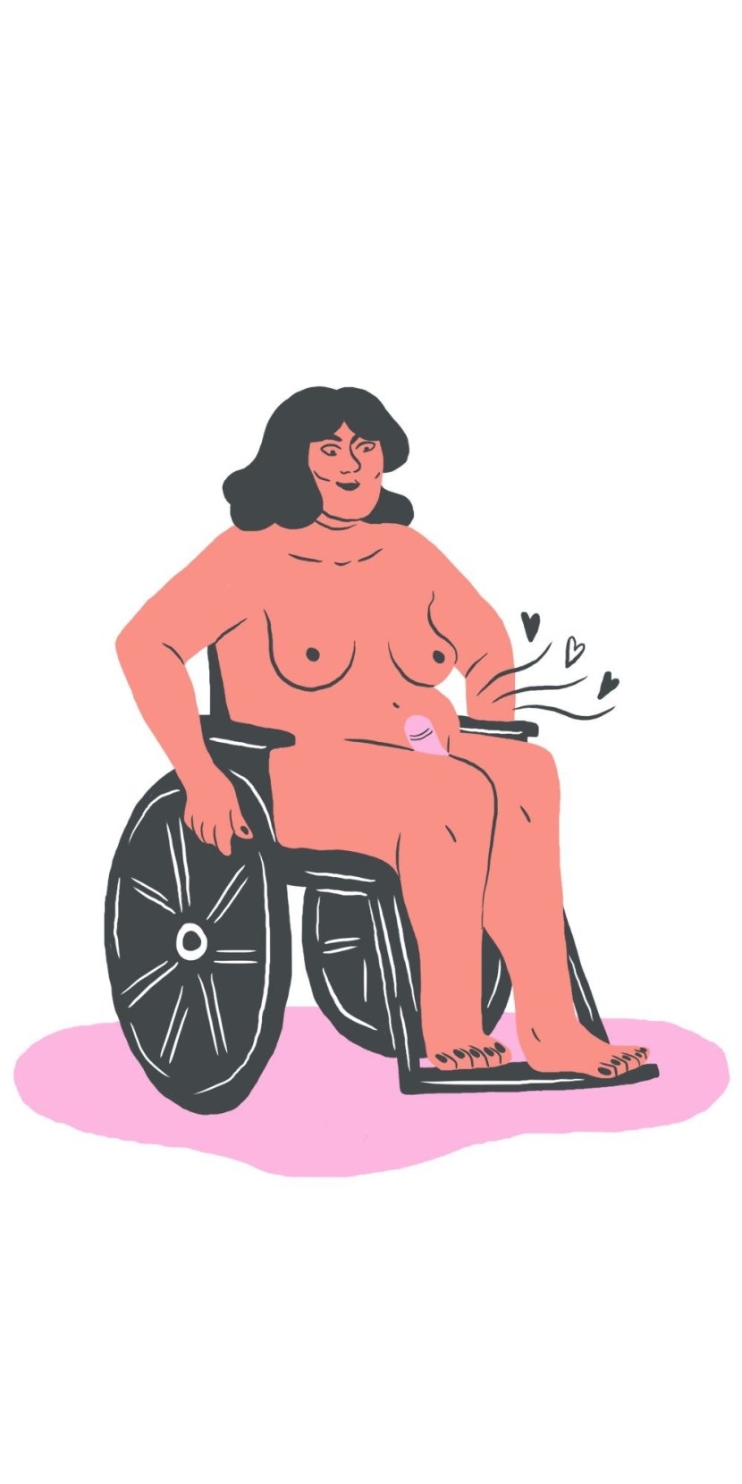 In the wheelchair nude xxx