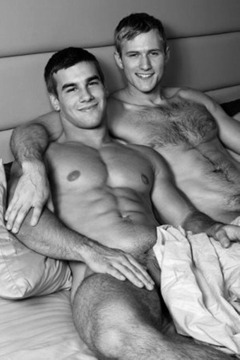 Stu, Dan and Aidan in Hot Threesome Bareback