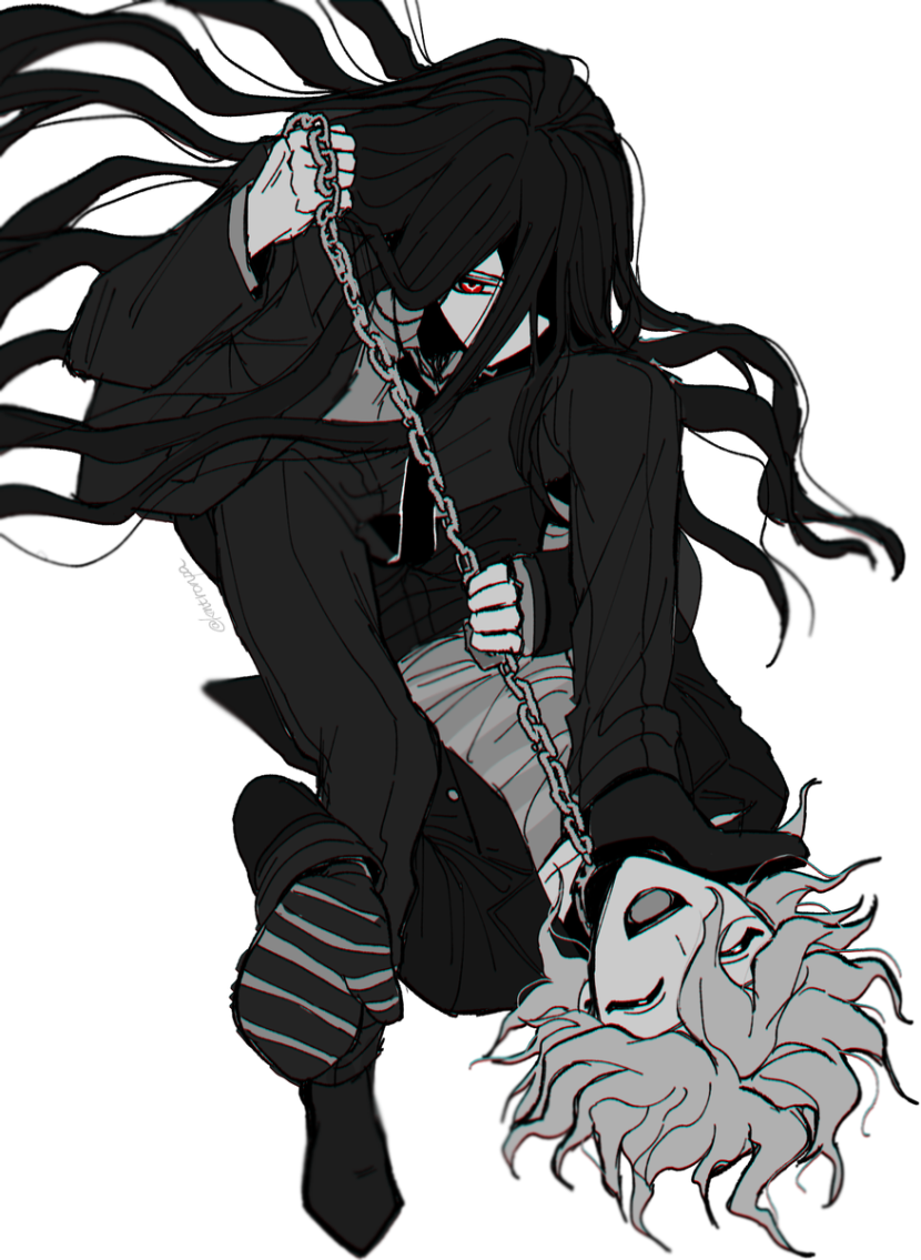 Nagito Komaeda and Izur Kamakura